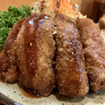 とんかつ一幸 - 中濃ソース２貫・ウスターソース１貫・醤油１貫で♡