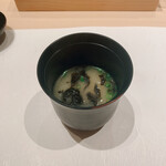 鮨 こいせ - お味噌汁