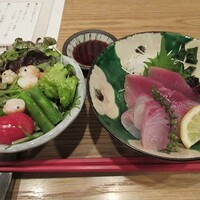 魚屋あらまさ 川崎店 - サラダ＆お造里