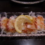 Sakaba Uoino - 蛸と新玉葱のカルパッチョ・550円