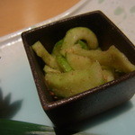 喜の間 - 白瓜雷干し