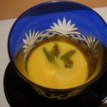 喜の間 - 南瓜すり流し・尊菜