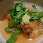 喜の間 - 鮎のけんちん鼈甲飴掛け