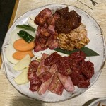 Kinya - カルビ、ロース、とんちゃん、レバー、味噌タン、焼き野菜