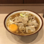 そばの神田 東一屋 - 肉そば＋生たまご！