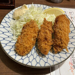 庄や - カキフライ〔ワンコインメニュー〕