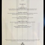 CAMPANILE - 朝食メニュー 2023年1月16日