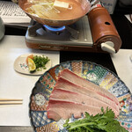 おおさか料理  浅井 - ぶりしゃぶ