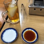 スタミナ苑 - ウーロン茶