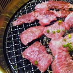 和牛焼肉 光希 - 焼きます～♪取り合いにならないように～(ToT)