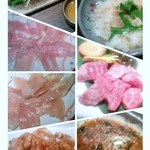 和牛焼肉 光希 - 色々・・・レバ刺でいただいた～(ToT)テールスープもナイス！