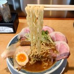 喜びラーメン 小太喜屋 - 縮れ細麺✨