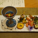 道後温泉 八千代 - 前菜