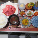 Ginza Yakiniku Sarondo Eijingu Bi-Fu - 米沢牛焼肉ランチ(肉1.5倍）