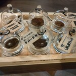 アルパインカフェ満寿屋 - コーヒーのサンプル