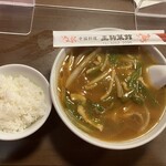 生駒菜館 - 230117火　東京　生駒菜館　幸辛菜麺＆サービス半ライス