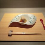 おい河 - 【数の子の青のりジュレ】