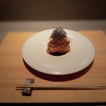 おい河 - 【焼き大根あん肝乗せ】