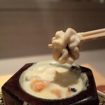 おい河 - 【たち・雲丹・キャビアの白味噌グラタン風】
      もはや痛風なればいいさ（笑）たち救出