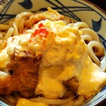 Marugame Seimen - タル鶏天うどん740円