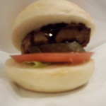 フォアグラのハンバーガー