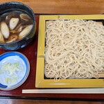 山水 - 鴨せいろ¥950-