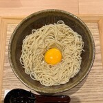 塩そば まえだ - 和え玉 冷 生卵トッピング