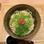 塩そば まえだ - 和え玉 冷 梅しそトッピング