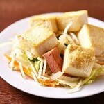 島豆腐Chanpuru~Tofu champuru