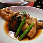 魚信旅館 - アコウ煮付け