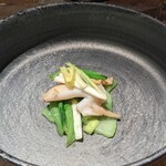 鶫 - 黄ニラが決め手。