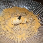 鶫 - たっぷりのカラスミで和えられたビーフン。最初の一皿で勝ち確！