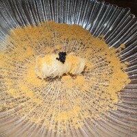 鶫 - たっぷりのカラスミで和えられたビーフン。最初の一皿で勝ち確！