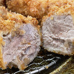 とんかつ和泉 - ヒレカツ断面