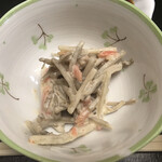 紀の国屋 - 日替りランチ：ごぼうサラダ