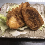 紀の国屋 - 日替りランチ：一口カツ・魚フライ
