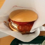 モスバーガー - 2013/06 モスバーガー 320円…ジューシーなパティに、特製ミートソース。モスの代表作