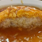 台湾料理 四季紅 - 天津飯断面