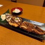 Huge mackerel cutlet