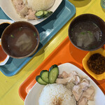 堀内チキンライス - 相方さんは｢海南鶏飯｣シンガポールのチキンライスです。