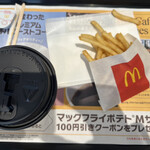 McDonald's - プレミアムローストコーヒーM＆ポテトＳ