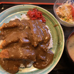 矢嶋食堂 - 料理写真:カツカレー