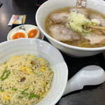 喜多方ラーメン 坂内 小法師 - 半チャーハンセット