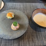 Restaurant Laplace - 前菜とスープ
