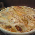 とんかつ桂 - カツ丼アップ