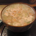 とんかつ桂 - 味噌汁山盛り