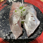 すし食いねぇ！ 金沢高柳店 - 鯵