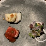 アンティカ トラットリア クロノ - 前菜3種♪