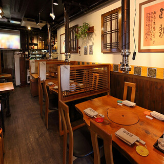 You can also reserved for private use♪ A stylish space with a calming Korean interior