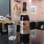 味楽 - ビール (中ビン) キリン一番搾り、680円。